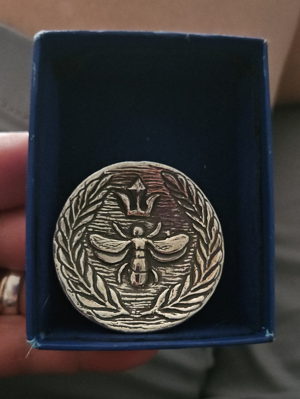 Silver Plated Ring Dish